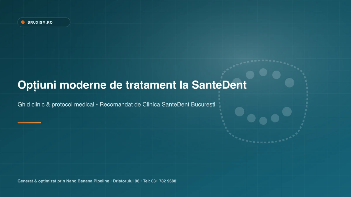 Cabinet stomatologic modern SanteDent dotat cu scanner intraoral 3D pentru amprente digitale fără silicon
